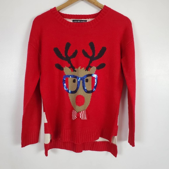 united states sweaters Sweaters - United States Sweaters ugly christmas sweater reindeer glasses